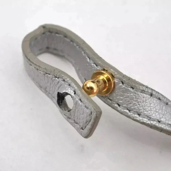 Yves Saint Laurent Silver Tote Bag - Picture 9 of 15